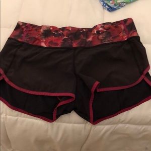 lululemon speed shorts